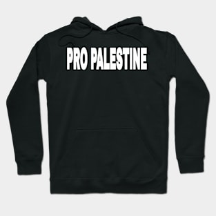 PRO PALESTINE - White - Front Hoodie